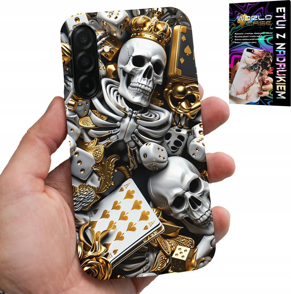 Etui Do Samsung Galaxy A26 5G - Król Poker Kości As Wzory Dla Mężczyzn