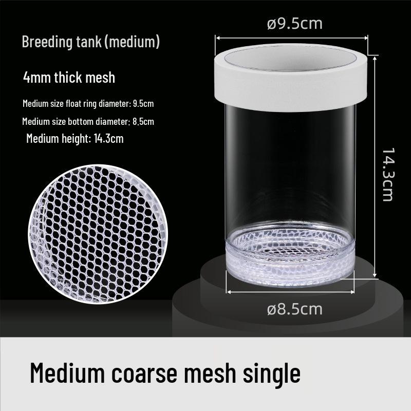 Guppy Breeding Box: Fish Isolation & Hatching Tank for Small Fish Fry & Mother Fish