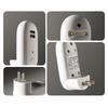 Night Lights Plug Into Wall LED Wall Bedside Lamp with 2 USB Charging Ports Adjustable Brightness for Bedroom Kids Room with USB Charging