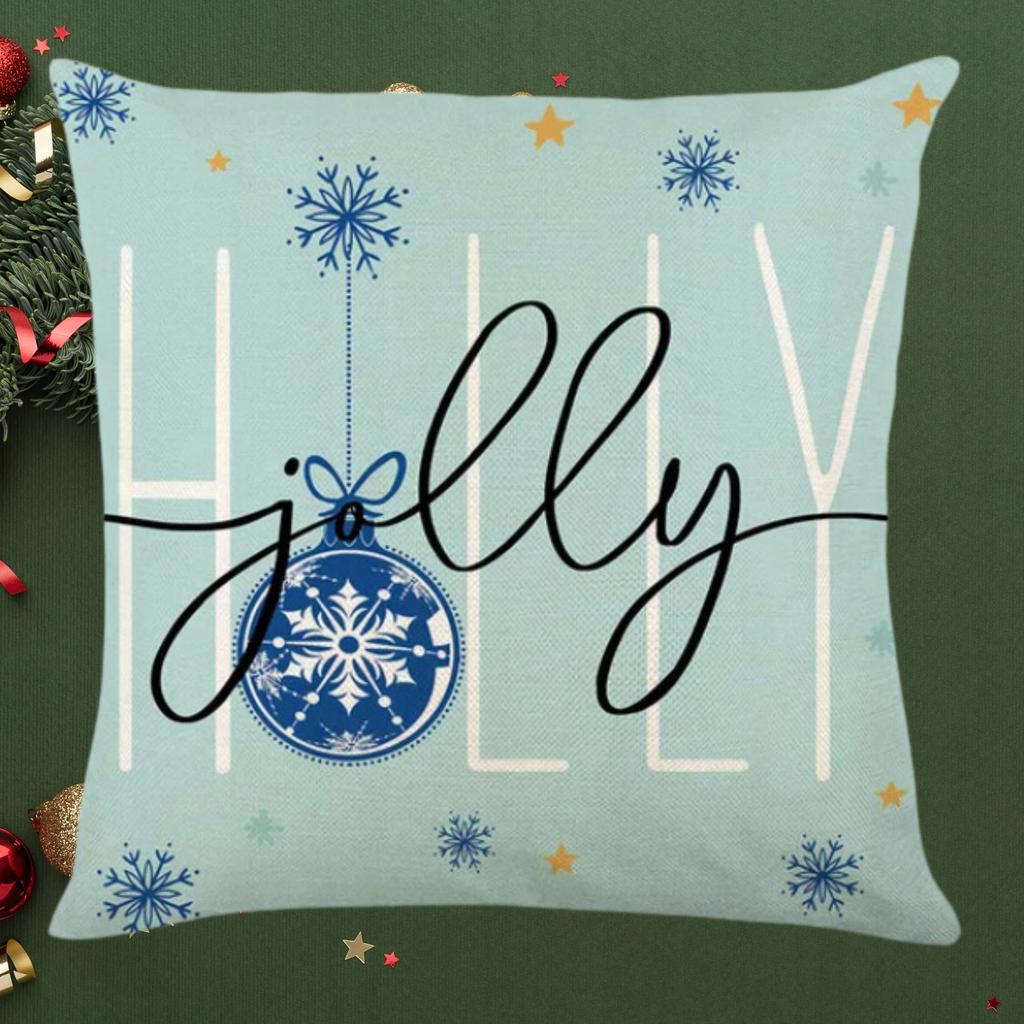 Zestaw Poszewka Na Poduszkę Świąteczna 4 Szt Dekoracyjna 45X45 [P-Z2]