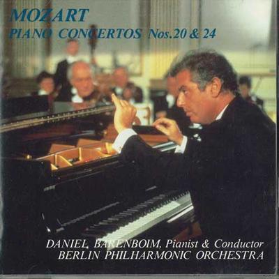 CD MOZART - Piano Concertos Nos.20 & 24: Barenb FWCC30275 TELDEC Japan Classical Used