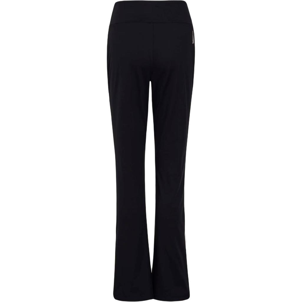 Adidas Daily Quick-Dry Striped Flared High-Waist Casual Pants Women bottoms KX2749