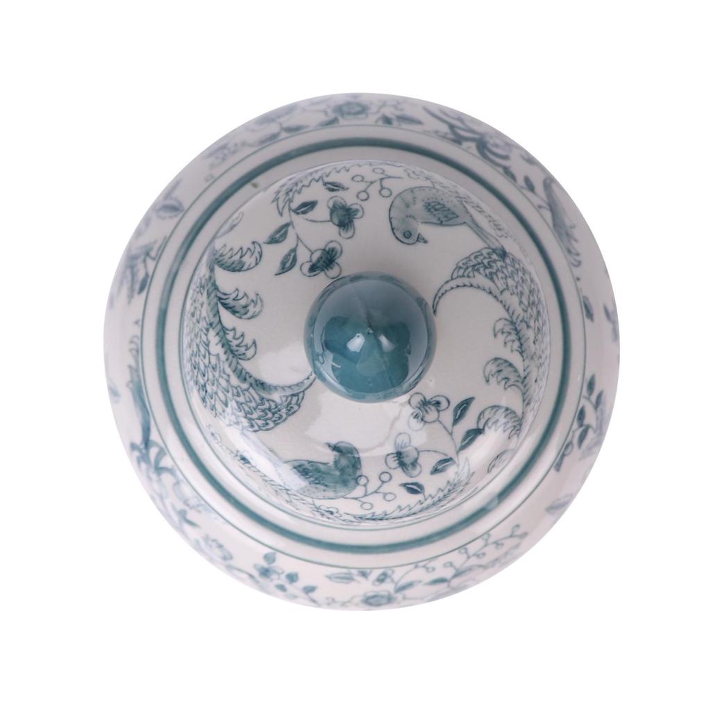 Jingdezhen Blue and White Porcelain Decorative Ceramic Jar for Home Entrance
