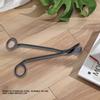 Fashion Semicircular Plating Stainless Steel Candle Heart Clip Wick Trimmer Scissors Tool