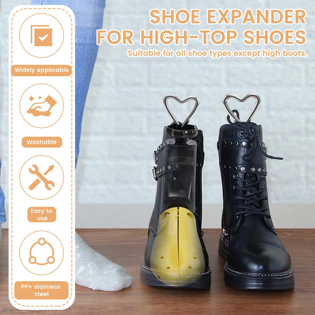 Shoe Stretcher Adjustable Universal Sneaker Shoe Boot Widener Stretcher 4 Way Shoe Widener Expander for Footwear Shaping