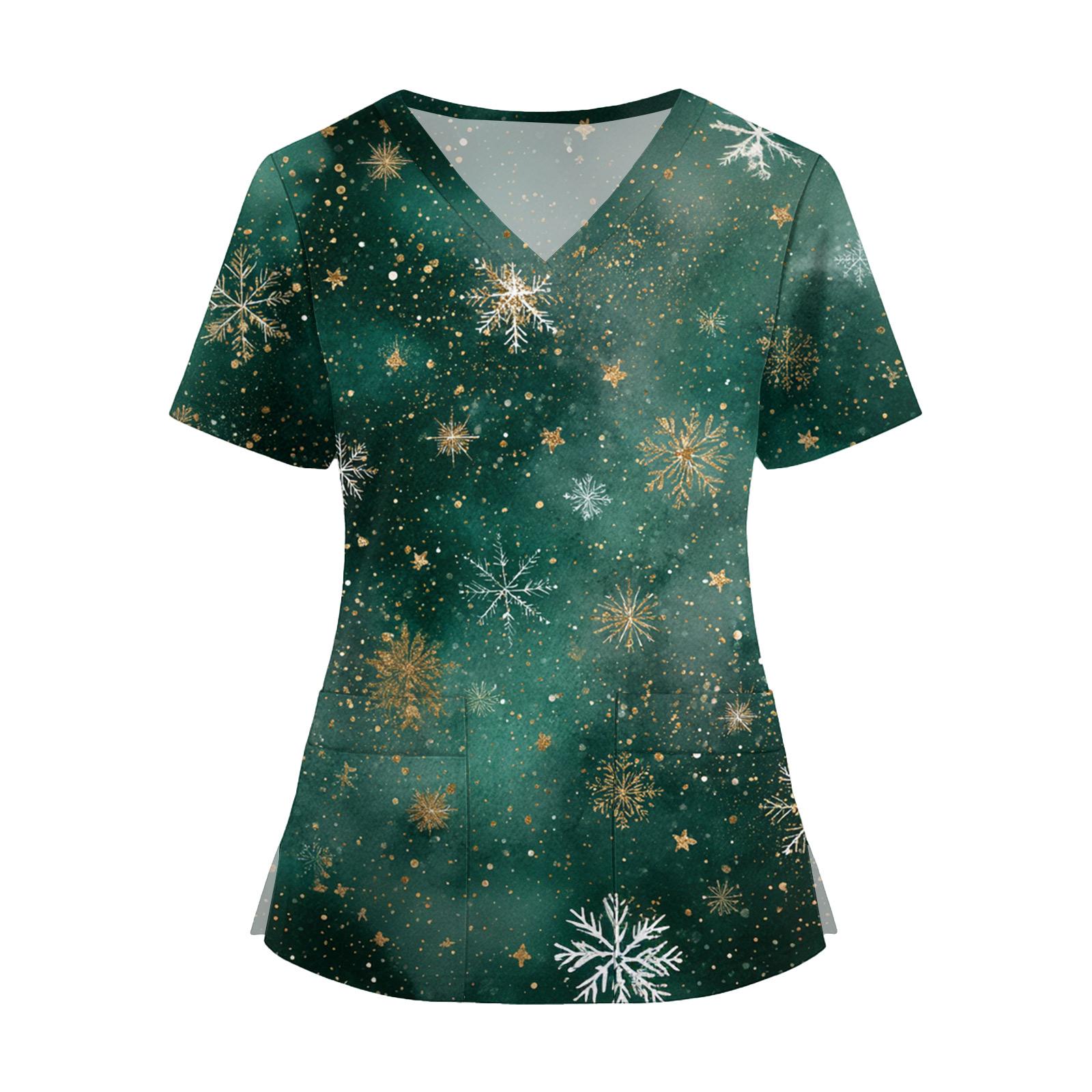 

Женская мода V-образный вырез короткий рукав комбинезон с карманами принт топы одежда XXXL