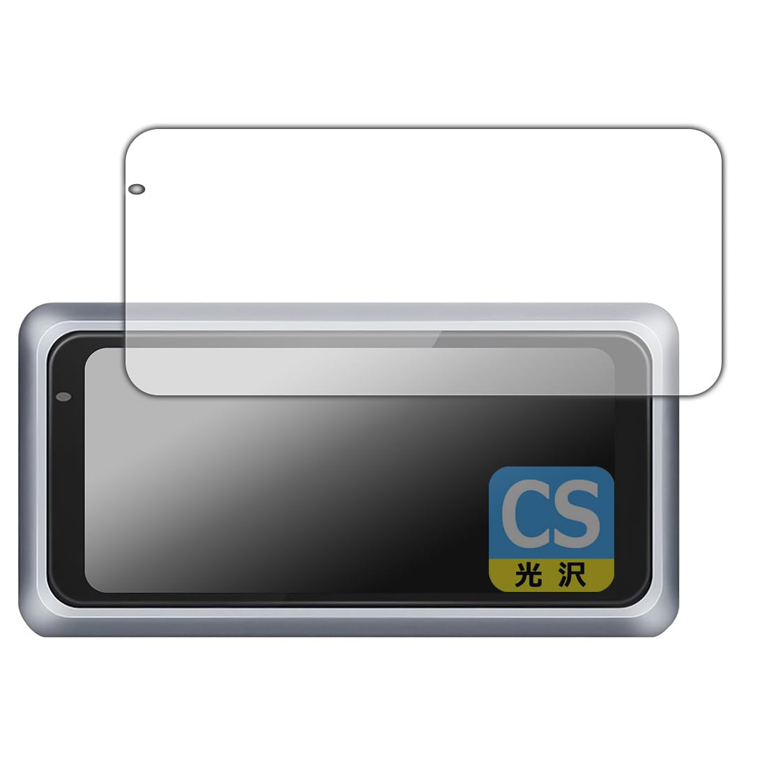 

PDA Kobo LAESD 6.25 Motorcycle Navigation M6 Compatible Crystal Shield Protective Film Glossy Made in Japan