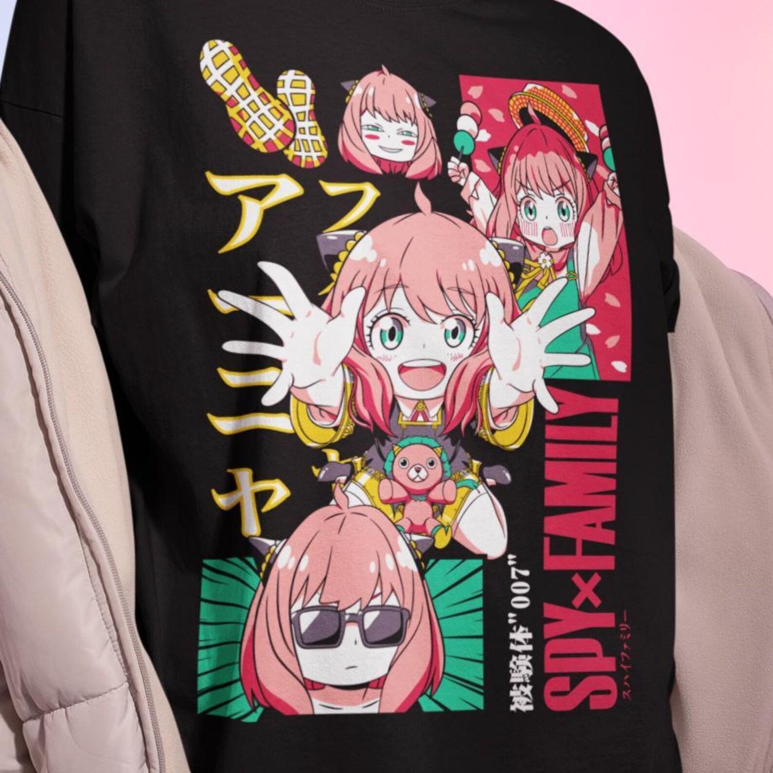 Anya Forger Anime Shirt – Spy X Family Cosplay Tee M