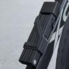 Bike Security Lock Compacts Zincs Alloy Construction For Motorcycles Scooter Weather Resistant Foldable Bicycles Lock