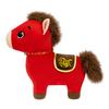 Stuffed Fortune Horse Blessing Horse Doll with Fuzzy Mane And Tail