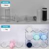Water Bottle Storage Rack Transparent 37319 Layers Detachable Stackable Cabinet Tumbler Cup Mug