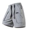 Outdoor Ice Silk Breathable Lightweight Quick Drying Sports Shorts for Men's Summer Loose Workwear Style Five Quarter Shorts