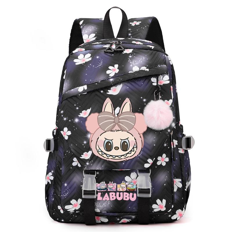 Cartoon Printed Backpack Student Kid Boy Girl Bookbag Teenger Large Capacity Waterproof Schoolbag Travel Bag Gift Mochila
