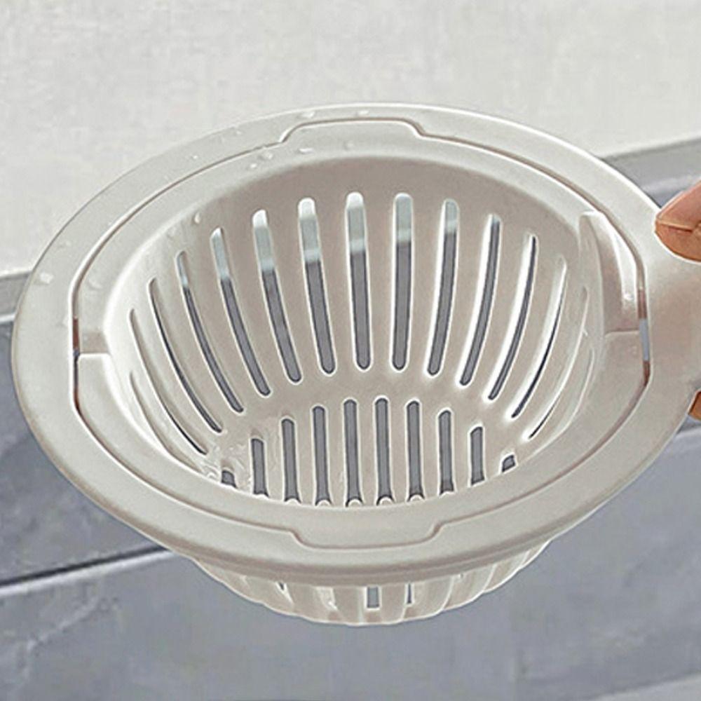 10pcs Round Shape Sink Drain Strainer Quick Drainage Anti-clogging Mesh  For Home Kitchen