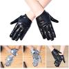 Women Glossy Short Gloves Punk Styles Hand Gloves For Fashion And Comfortable Night Club Music Festival Handwear