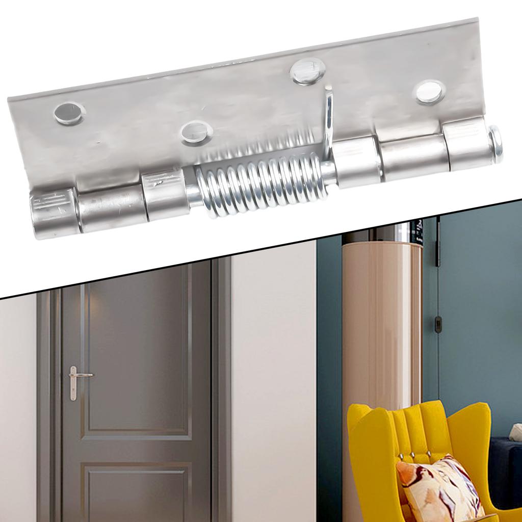 Door Internal Hinge Self Closing Spring Stainless Steel Install By Screw