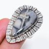 Natural Maligano Jasper Gemstone 925 Sterling Silver Jewelry Ring Size 10 ZS-978