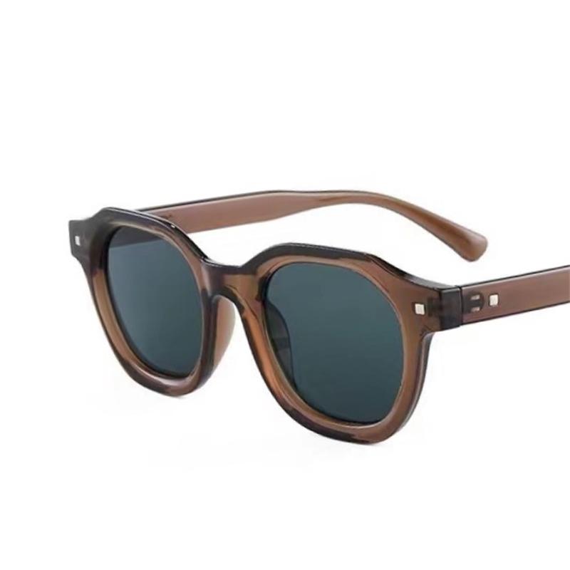 

Square Sunglasses Women Luxury Brand Vintage Red Yellow Punk Shades for Women Gafas De Sol Mujer only 1pcs-Uv4