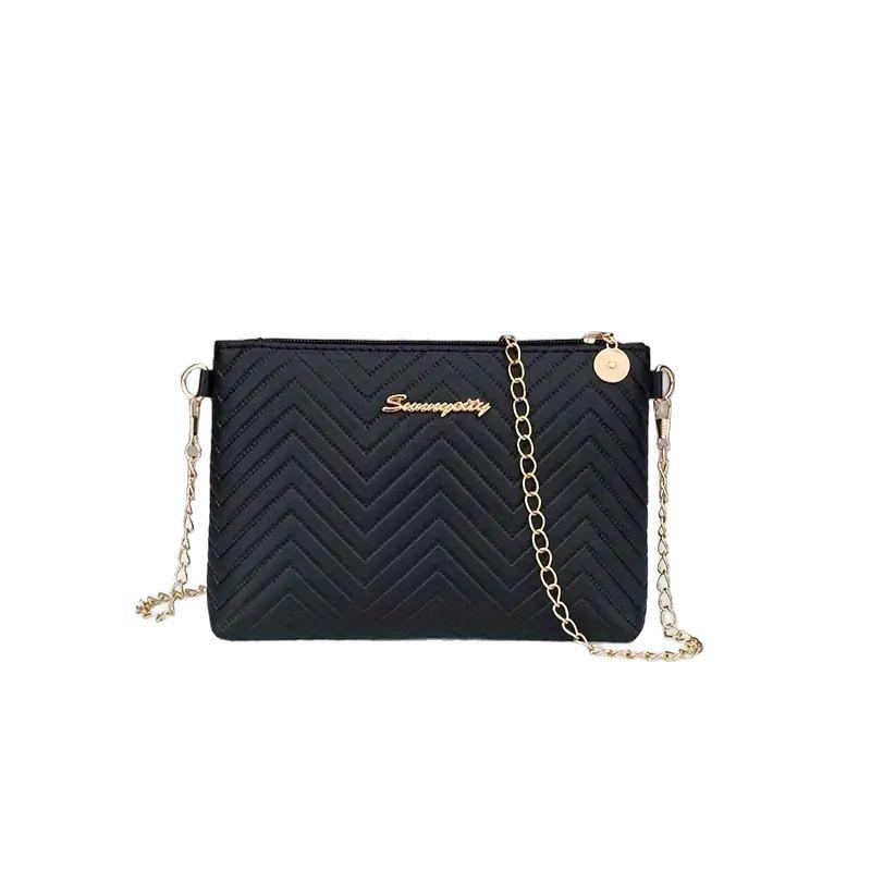 High-End Minimalist Quilted Chain Strap Ladies' Crossbody Bag