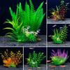 Landscape Making Artificial Plants Fish Tank Grass Plastic Water Plant Artificial Aquatic Weeds