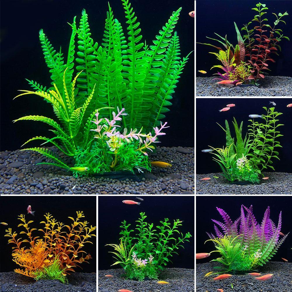 Landscape Making Artificial Plants Fish Tank Grass Plastic Water Plant Artificial Aquatic Weeds