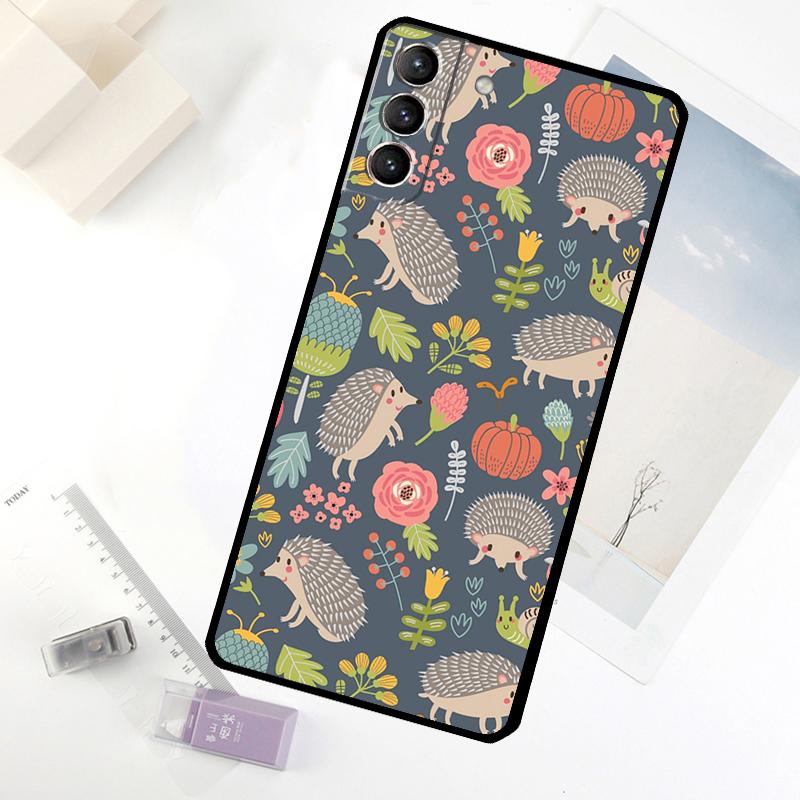 Kawaii Igel Herz Handyhülle Für Samsung Galaxy S25 S24 S23 S22 S21 S20 Ultra S9 S10 Plus S23 FE S25 FE Hülle