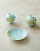 Hand-Painted Rose Gaiwan: Oil Painting Style Ceramic Tea Set for Women, High-Value Underglaze Color Gongfu Tea Brewing Bowl.