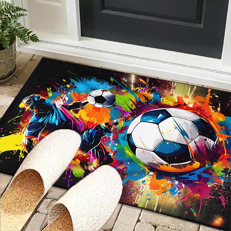 Baseball Feuerkraft Büro Teppich Stuhlmatte, Spielteppich, Geeignet für Eingang, Schlafzimmer, Wohnzimmer, Schreibtisch, Weihnachtsgeschenk