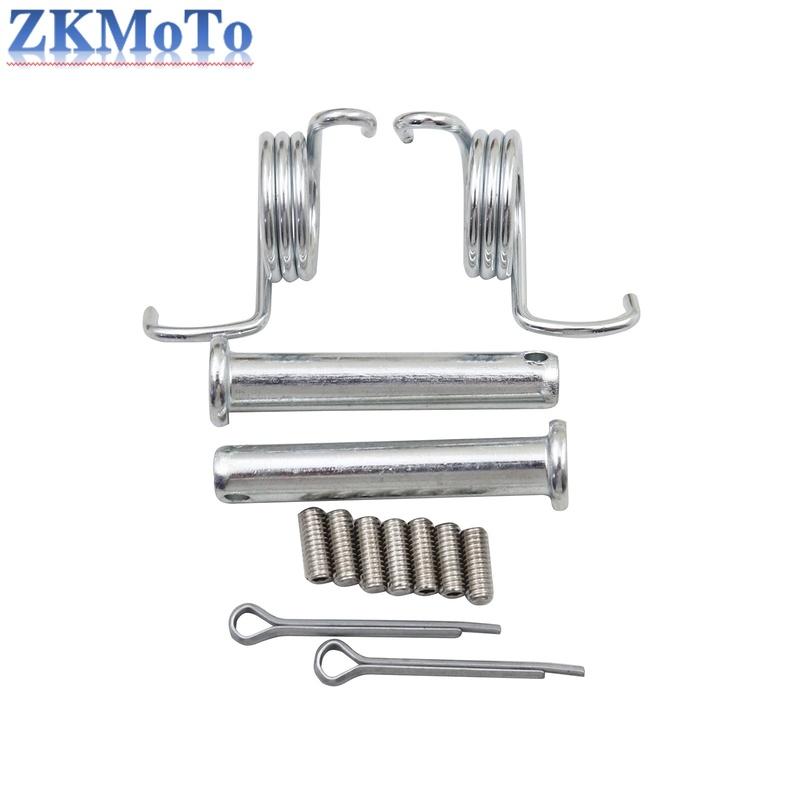 Motorcycle CNC Footrest Footpeg Foot Pegs Pedal For KAWASAKI KLX250R KLX250 KLX250S KLX250SF KLX300R KLX650 KLX650R KLR650 Parts
