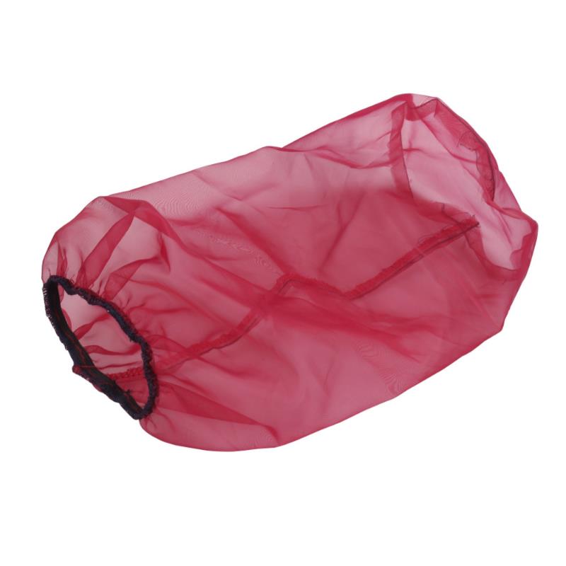 Universal Car Cone Air Filter Protective Cover Waterproof Oilproof Dustproof for High Flow Air Intake Filters Black/Red/Blue