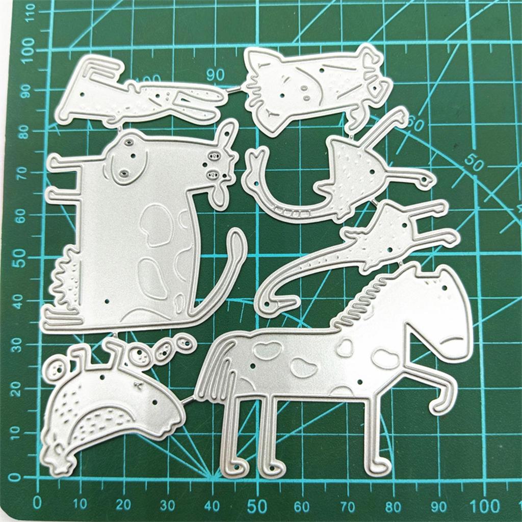 Animals Metal Cutting Dies Stencils for DIY Scrapbooking Decorative Embossing Paper Cards Template Decorative Die Cuts