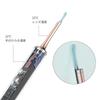 QiPower Ear Cleaning Camera Ear 5MP IP67 Ear Ear LED Smartphone WiFi Pimple Handy Compatible with Scope, High-Precision, Waterproof, Rechargeable,