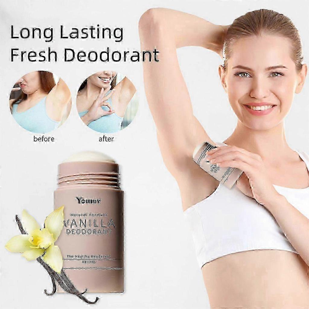 Vanilla Skin Natürliches Deodorant—72-Stunden-Geruchsschutz, vegane Formel, geeignet für empfindliche Haut, mit frischem Vanilleduft