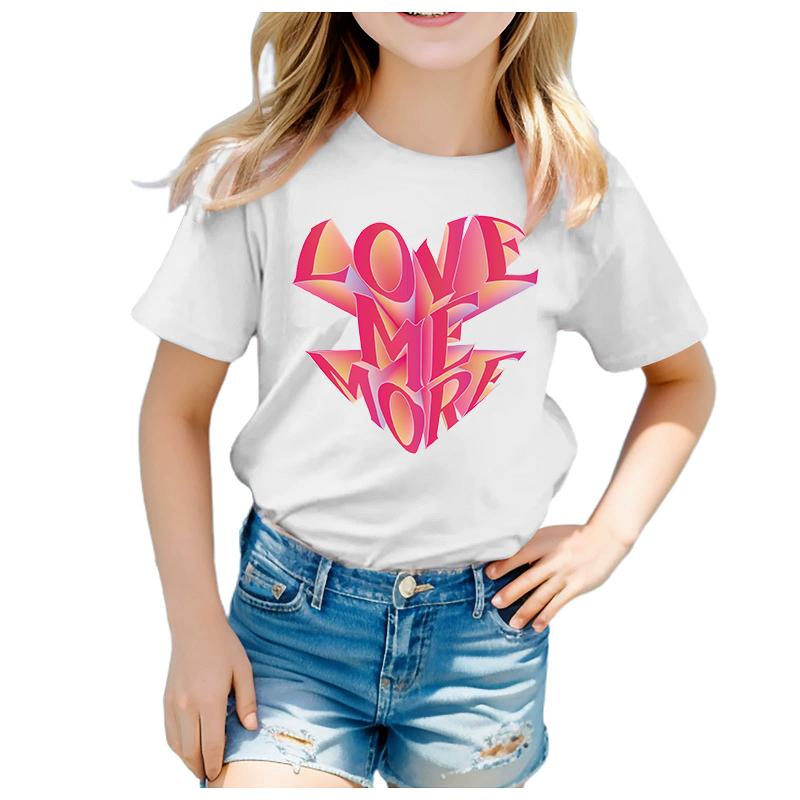 Instagram Girls NEW YORK Fashion Text Print Short Sleeve Summer Dress for Kids Kids Clothes Summer polyester fabric 110