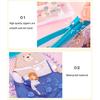 Clear Mesh Pencil Case with Zipper Large Capacity Transparent Stationery Bag for Students Exam Compliant Portable Multi-Purpose Makeup Travel