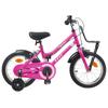 Kids  Bike 14 Inch for Ages 3 5 Pink and Black
