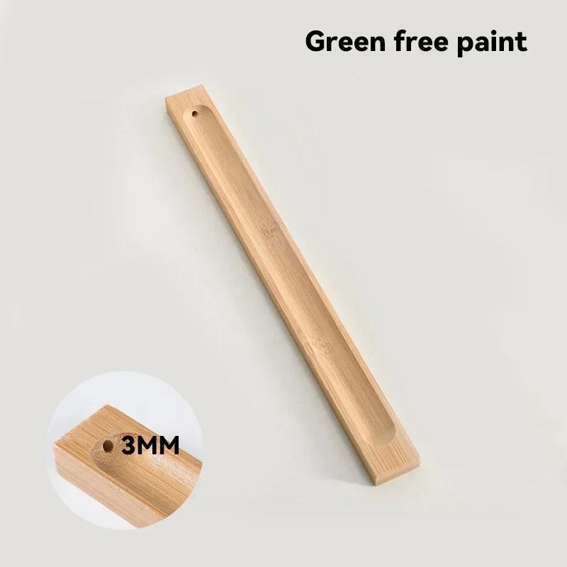 1 Stück 23cm Holz Räucherstäbchenhalter Holz Linie Räuchergefäß Halter Sandelholz Spule Basis Heimdekoration 3mm Loch