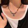 Vintage Xiangyun Beaded Necklace Niche Premium Design 2026 New Sweater Chain Women