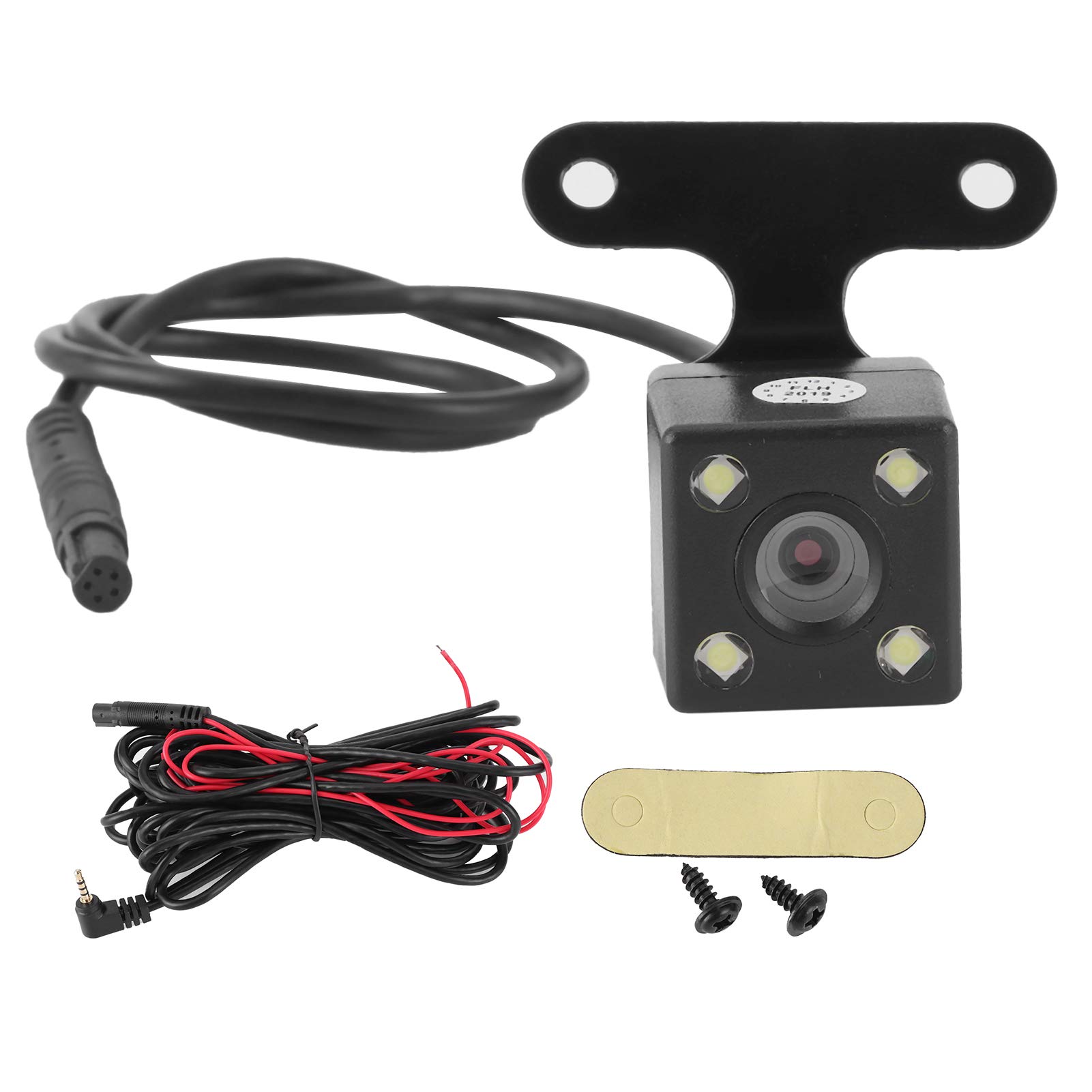 

VGEBY PAL NTSC DC12V Rear Camera, 80-90 Degree Wide Field of View, Weatherproof Design,