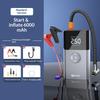 Car Emergency Jump Starter With Portable Tire Inflator And Ignition Function 12v Booster Car Battery Air Pump Electric