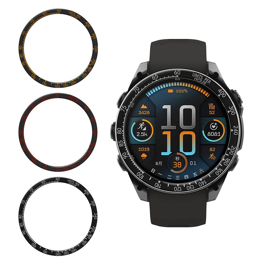 For Garmin Fenix8 43/47//51mm Metal Bezel Watch Metal Bezel U5E5