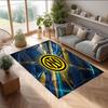 Borussia Dortmund Printed Flannel Area Rug Non Slip Soft Polyester Floor Carpet Indoor Decor Mat for Bedroom Living Room Sofa
