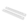 2 Pcs Fishing Bait Storage Rack Yacht Boat Speedboat Fishing Soft Lure Hook and Holder White