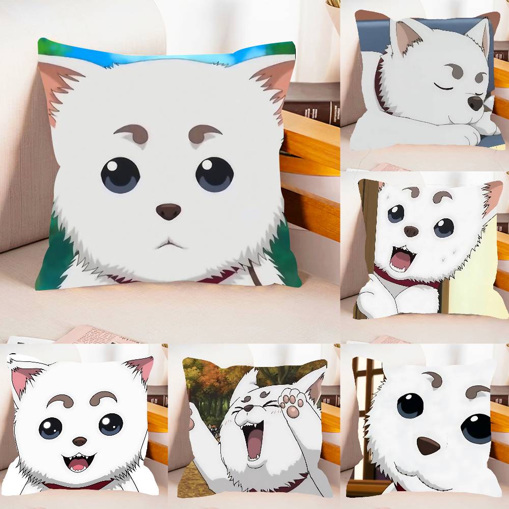Cartoon CuteSSadaharud Case Plush Fabric Soft Pillowcase Double Sided Print Cushion Cover Household Gifts