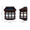 Solarfensterscheiben- & Wandleuchten - Wasserdichte Garten-, Villa-, Zaun- & Treppenbeleuchtung