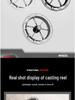New Three-Hole Ultra-Light Alloy Reel: Freshwater Casting & Fast Eight-Trigram Hand-Operated Disc Wheel