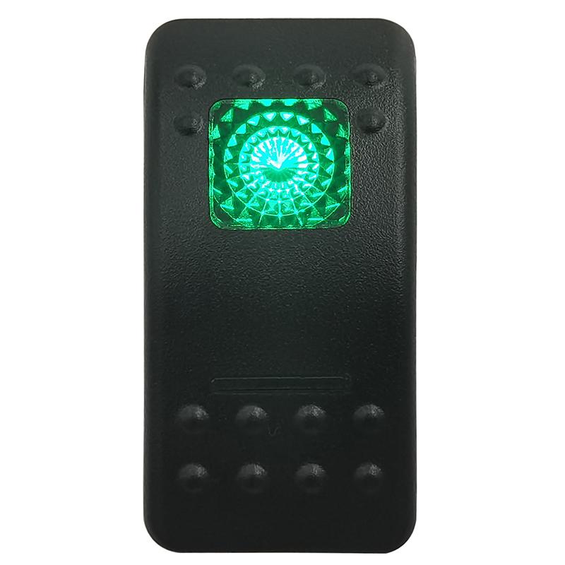 Green Led Light Bar Rocker Switch SPST 5Pins/DPDT 7Pins For Car Marine Boat IP68 NARVA Carling ARB Auto Parts Camper Replacement Switches4