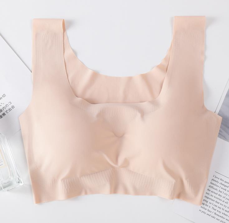 Unterwäsche Damen Ohne Stahlring Beauty Back BH Raffung Sportweste BH