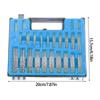 150Pcs Mini Twist Drill Bit Set High Speed Steel For Precision Drilling In Jewelry Model Making Projects