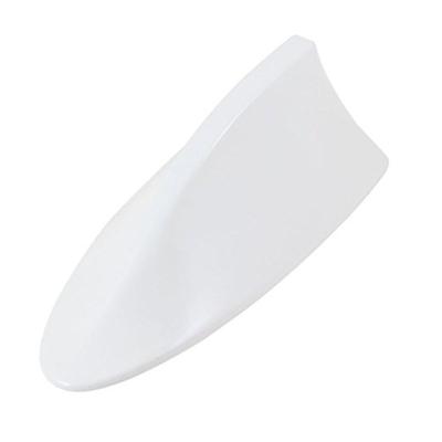 Universal Auto Car Silver Tone Plastic Shark Fin Roof Decorative Antenna Aerial